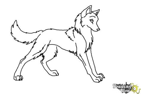 How To Draw Anime Wolves Easy Cartoon Drawings Anime Drawings Anime