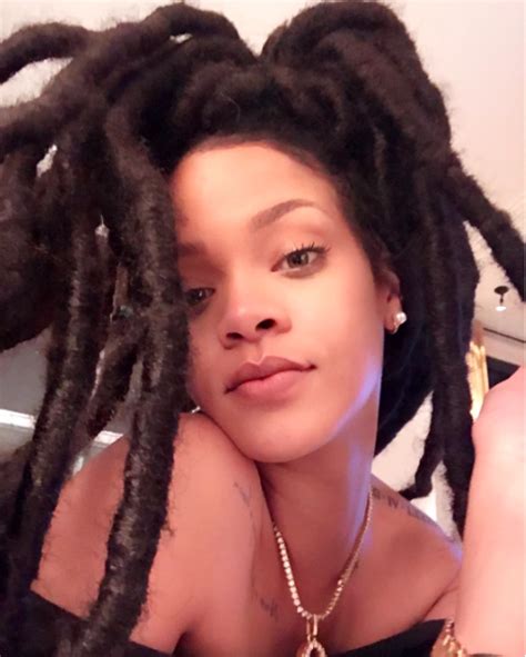Rihanna Debuts Waist Length Majestic Dreadlocks Truelove