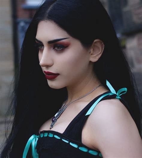 mahafsoun gothic metal girl beautiful girl face sexy eyes