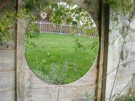 1ft 3in Circular Acrylic Garden Mirror By Reflect Miroir Jardin