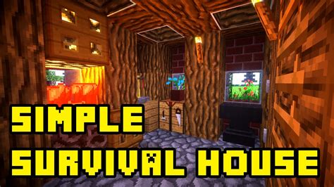 Push your minecraft survival skills to the limit in these custom created maps. Minecraft: Easy/Simple Survival House Build Tutorial Xbox ...