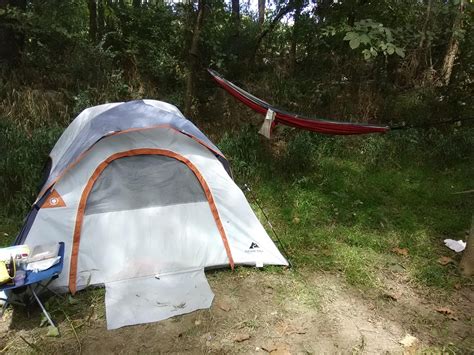 Tent pitches and tent camping sites. My homeless campsite near a river. #camping #hiking # ...