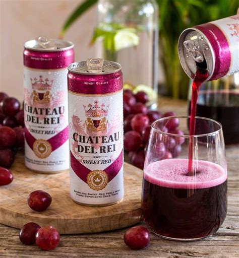 Chateau Del Rei Sweet Red The New Bubbly In A Can Planet Wine