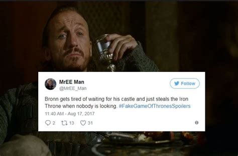 Here Are Some Of The Best Fake Game Of Thrones Spoilers On Twitter