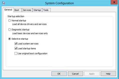 Using The System Configuration Tool To Control Startup Windows 8