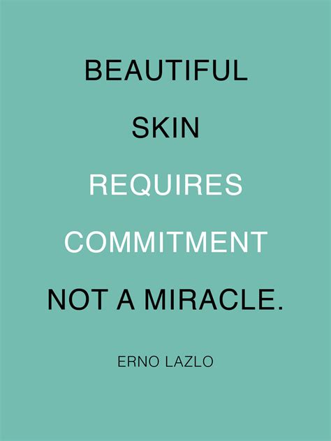 Beautiful Skin Requires Commitment Not A Miracle Meme Facelogic Upland