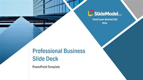 You can create memorable and attractive presentations by using many of the templates that come with powerpoint. Professional Presentation Slide Deck - SlideModel