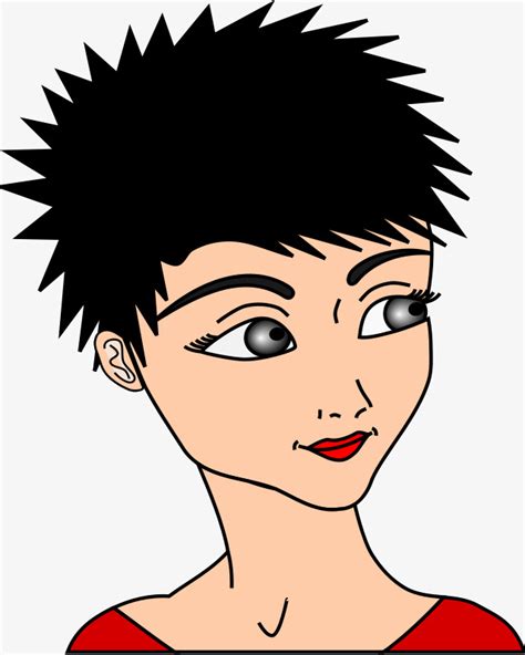 Short Black Hair Girl Cartoon In Girl Cartoon Hot Sex Picture