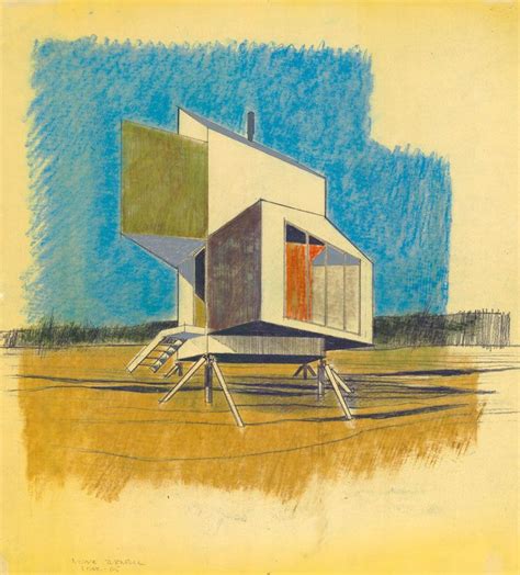 Prefab House Concept For Alcoa By Charles W Moore And William Turnbill