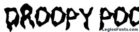 Droopy Poopy Font Download Free Legionfonts