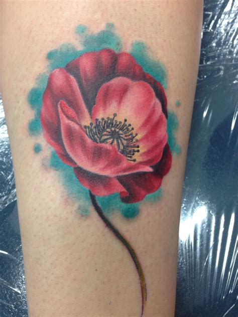 Poppy Tattoo Poppies Tattoo Watercolor Tattoo Poppy Ink My Style
