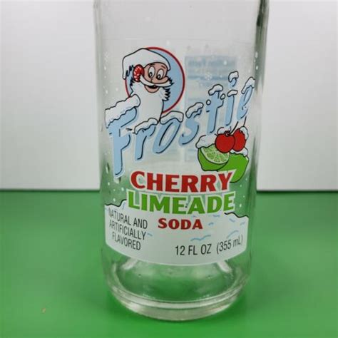 Vintage Bottle Frostie Cherry Limeade Soda No Cap Empty Bottle Ebay