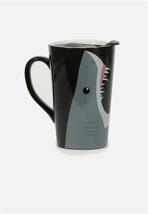 Nomad Travel Mug Shark Typo Drinkware