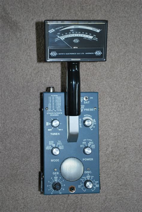 Frustrated when your metal detector emits a signal yet nothing is there? My White's 5900 Di Pro - White's Metal Detectors ...