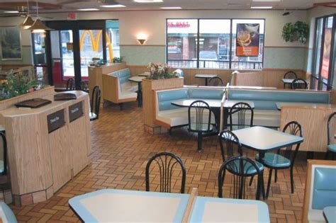 To download, go to google play or apple app store and search for mcdonald's or simply scan the qr code. Fast Food Interior Design Through the Years: McDonald's