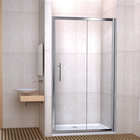 Buy glass frameless shower enclosures and get the best deals at the lowest prices on ebay! Sliding Shower Door Walk In Enclosur Tempered Clear Glass ...
