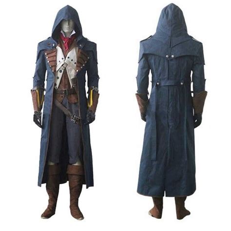 Assassins Creed Unity Arno Victor Dorian Grey Halloween Cosplay