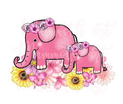 Shop for pink elephant wall art from the world's greatest living artists. Pink elephant clip art elephant love png elephant mom and ...