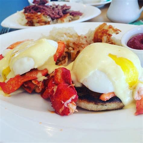 Maybe you would like to learn more about one of these? OC Lobster eggs Benedict with side of corn beef hash ...