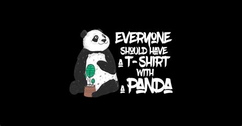 Cute Panda T Shirt For Panda Lovers Panda T Shirt Teepublic