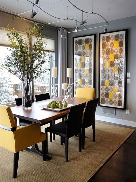 D Dining Room Sets Yellow Dining Room Dining Room Decor Modern