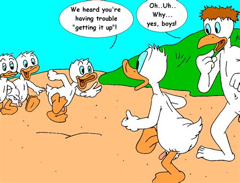 Post Comic Dewey Duck Donald Duck Gyro Gearloose Huey Duck