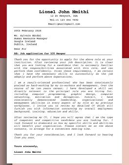 Maybe you would like to learn more about one of these? Free Online Cover Letter Generator - Effortlessly make ...