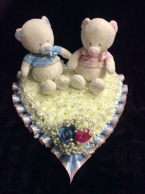 Check the obituary, funeral home website, or call the funeral home to ask if the family has offered an in lieu of flowers suggestion. Baby Funeral Tributes by Jaks Flowering Fancies | Funeral ...