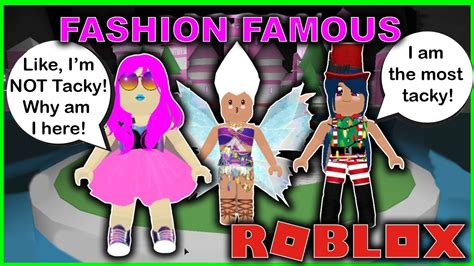 Dress Tacky Challenge Roblox Fashion Famous Ep 19 Youtube