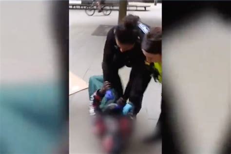 Police Officer Caught ‘stamping On Homeless Man And Dragging Him Across Ground
