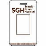 Images of Hospital Name Tag