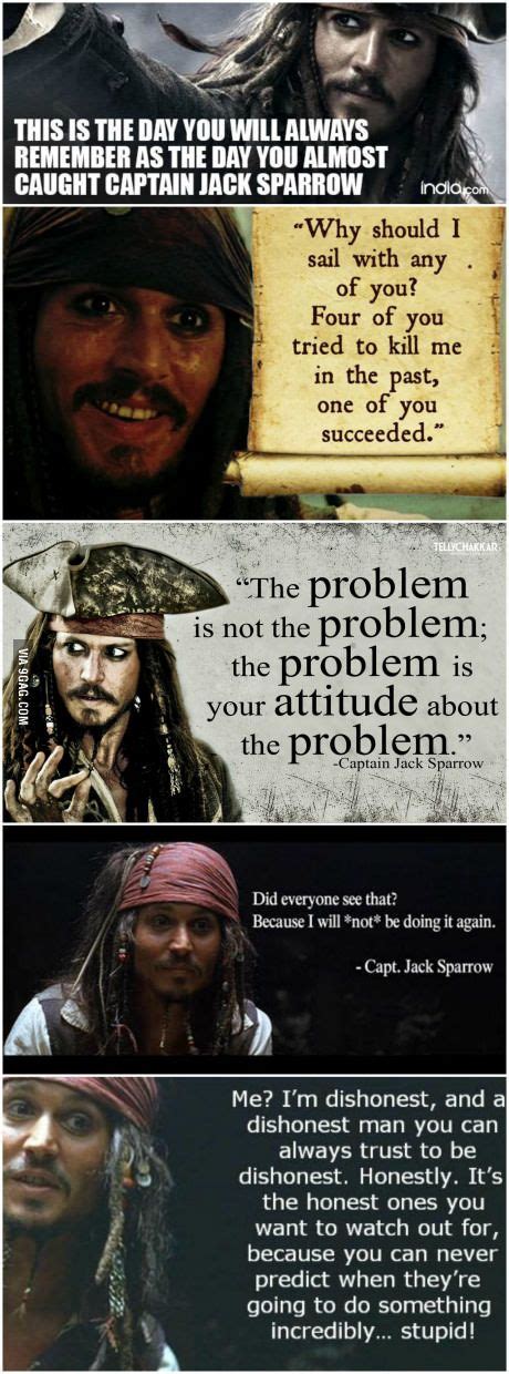 Some Awesome Captain Jack Sparrow Quotes To Brighten Your Day Great