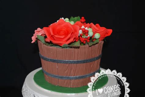 Penang Wedding Cakes By Leesin Coral Rose Cakes