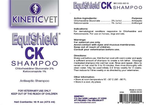 Equishield® ck shampoo