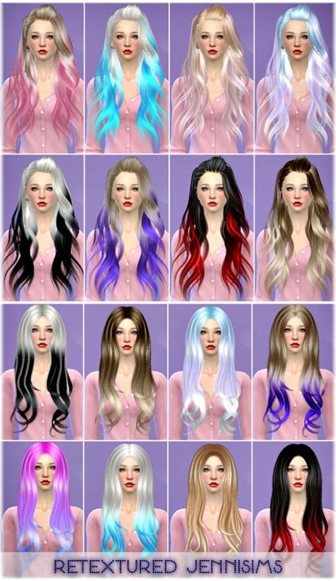Alesso And Skysims Hairs Retextured At Jenni Sims Sims 4 Updates