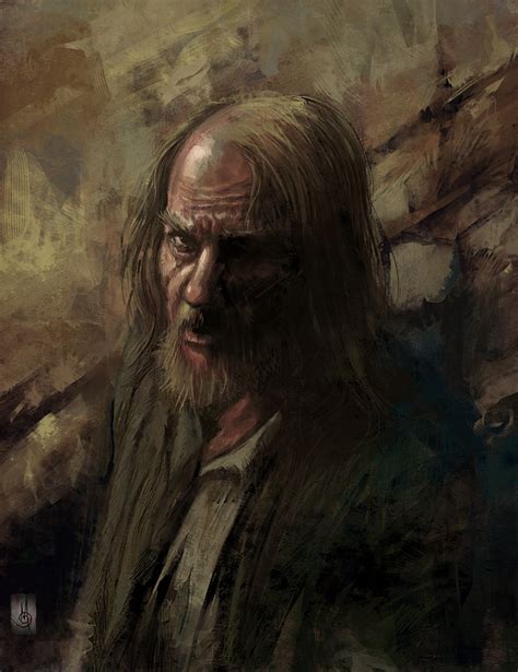 Artstation Old Man Portrait Murat G L Warhammer Fantasy Roleplay
