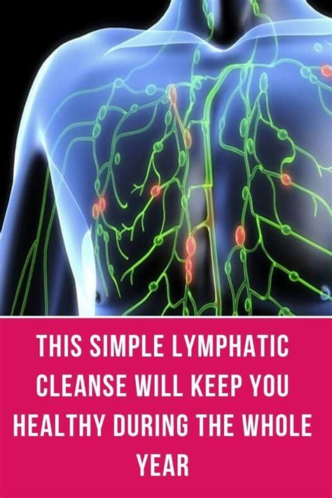 This Simple Lymphatic Cleanse Will Keep You Healthy During The Whole