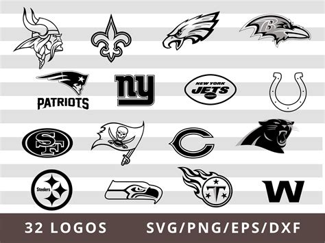 Free Download Nfl Team Vector Logos Eps Svg Ai Uidown