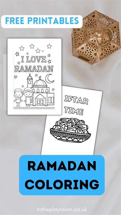Ramadan Colouring Pages Free Printables For Kids In The Playroom