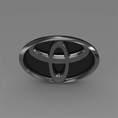 Toyota Motors Logo 3d Model By Creative Idea Studio