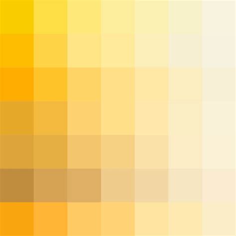 Nuancier And Carte Des Couleurs Color Palette Yellow Flat Color