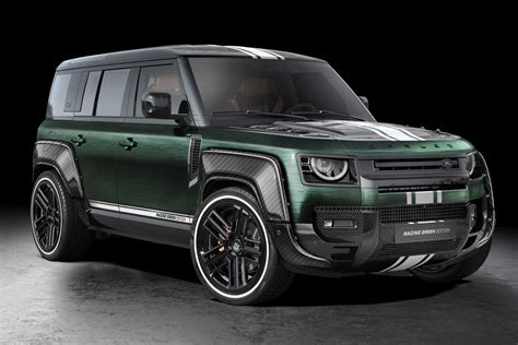 Land Rover Defender Racing Green Edition Takes Off Roading To The