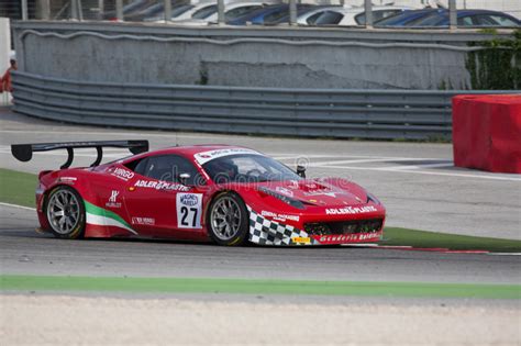Ferrari 458 Italia Gt3 Race Car Editorial Stock Image Image Of