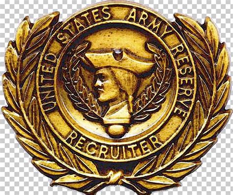 United States Army Recruiting Command Uniform Service Recruiter Badges