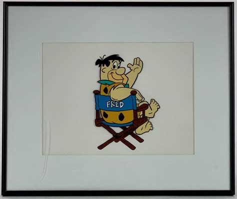 Sold Price Hanna Barbera Animation Cel Fred Flintstone October 4