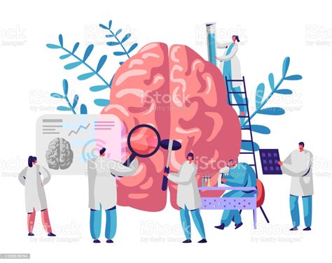 Laboratory Scientist Group Study Human Brain And Psychology Medical 