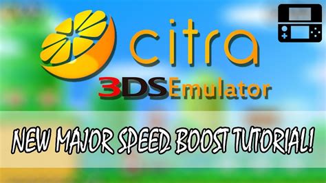 Citra Emulator New Speed Boost Gpu Shader Emulation Tutorial Play
