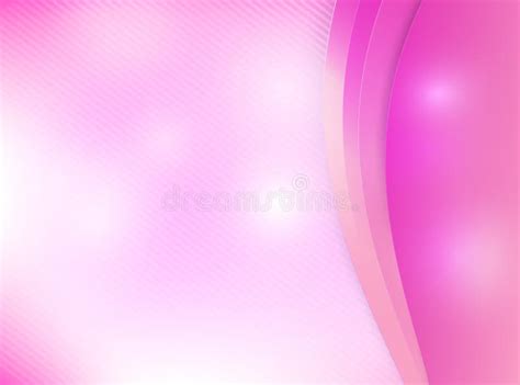 Abstract Pink Background With Simply Curve Lighting Element 001 Stock