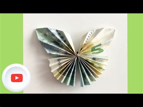Wenn man kein wackelauge zur verfügung hat geld falten schmetterling, eine diy anleitung um ein kreatives geldgeschenk zur hochzeit zu basteln. Geldscheine falten für Geldgeschenke 🦋Schmetterling🦋 ...