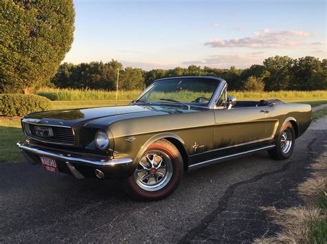 1966 Ford Mustang Convertible A Code 4 Speed For Sale On Bat Auctions